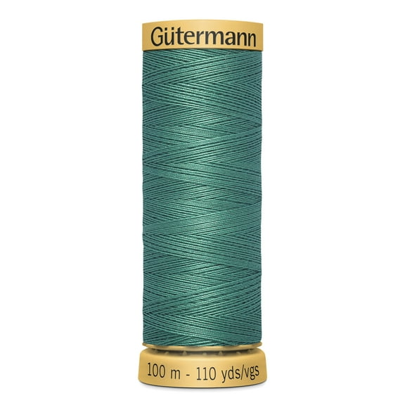 Gutermann 110 Yd Natural Cotton Thread-Grass Green