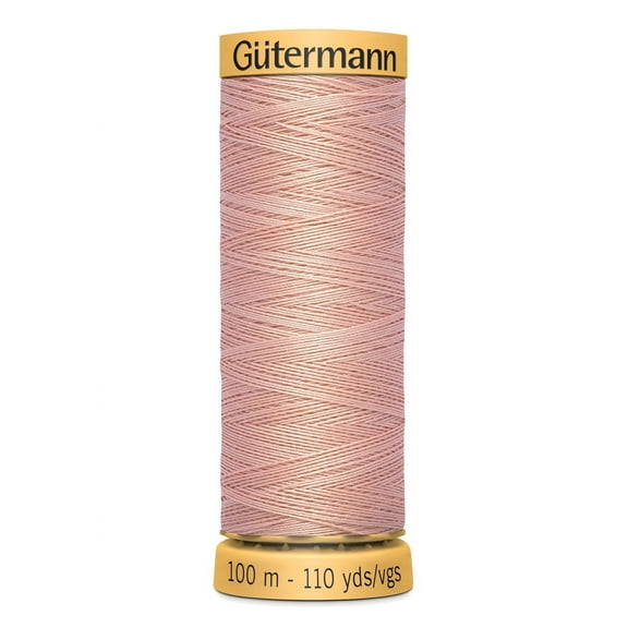 Gutermann 110 Yd Natural Cotton Thread-Light Salmon