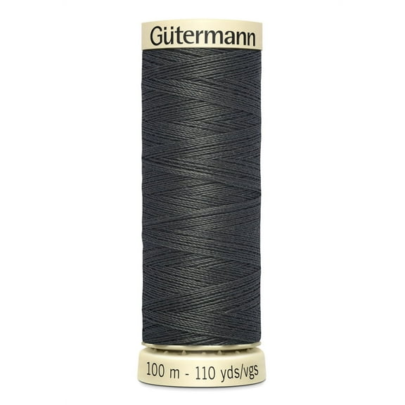 Gutermann 110 Yd Polyester Thread-Charcoal
