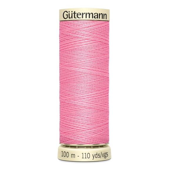 Gutermann 110 Yd Polyester Thread-Dawn Pink