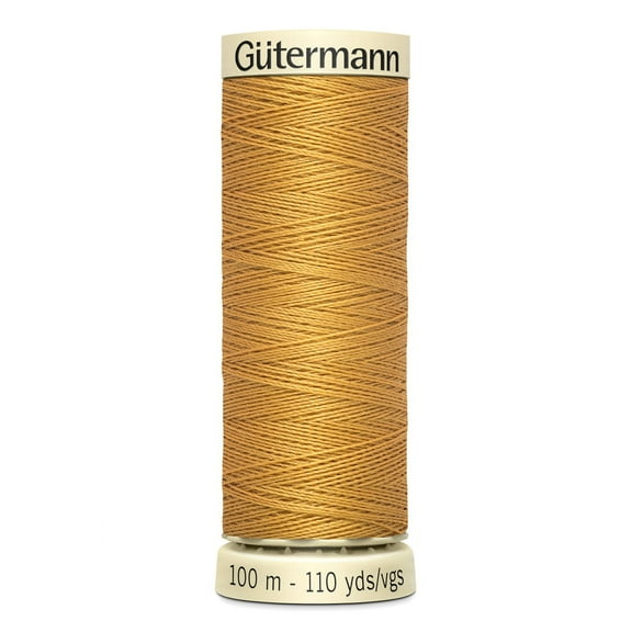Gutermann 110 Yd Polyester Thread-Gold