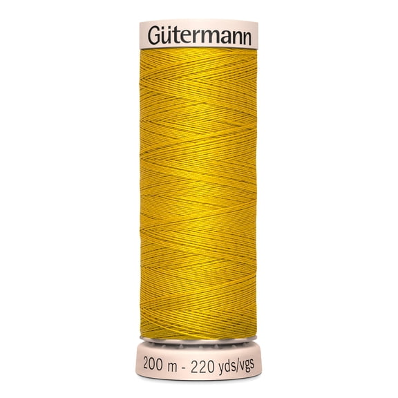 Gutermann 220 Yd Natural Cotton Thread-Sunflower