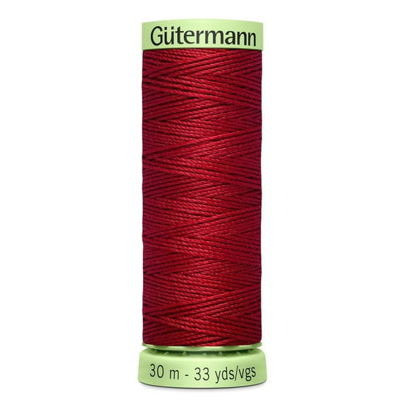 Gutermann 33 Yd Top Stitch Heavy-Duty Thread-Cranberry
