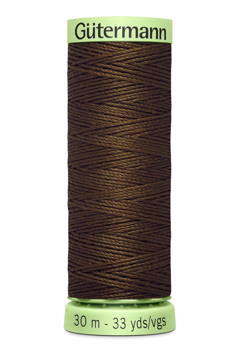Gutermann Top Stitch Heavy Duty Nähgarn – 33 Yards, Espresso, Polyester