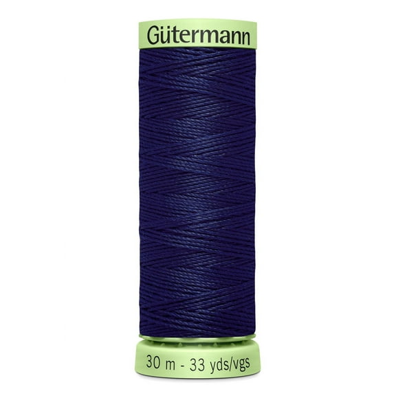 Gutermann 33 Yd Top Stitch Heavy-Duty Thread-Navy
