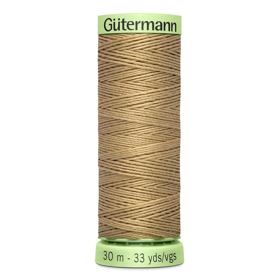Gutermann 33 Yd Top Stitch Heavy-Duty Thread-Wheat