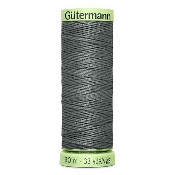 Gutermann 33 yd Top Stitch Heavy-Duty Thread-Rail Gray