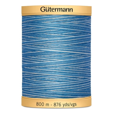 Gutermann Natural Cotton Thread 273 Yards Royal Blue
