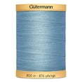 thumbnail image 1 of Gutermann 876 Yd Natural Cotton Thread-Carolina Blue, 1 of 2