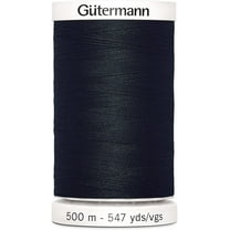 Gutermann Black Polyester Sewing Thread, 547 Yards