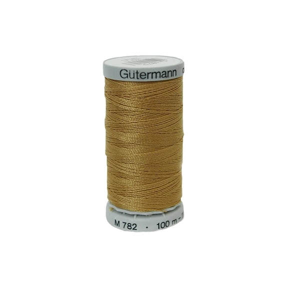 Gutermann Jeans Heavy Duty Thread 110yd-Gold