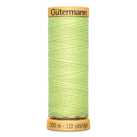 Gutermann Mercerized Cotton Pastel Green Thread, 110 Yd.
