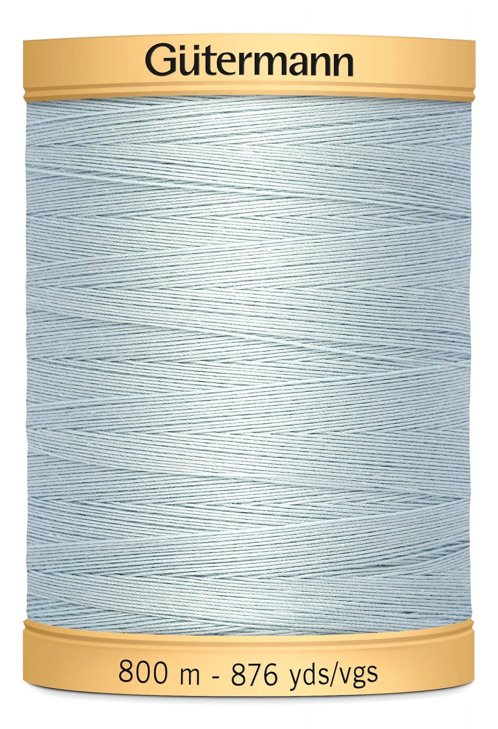 Gutermann 8816 Grey Green 100% Cotton Sewing Thread - 100m Spool For Hand & Machine Sewing, Washable At 95°C