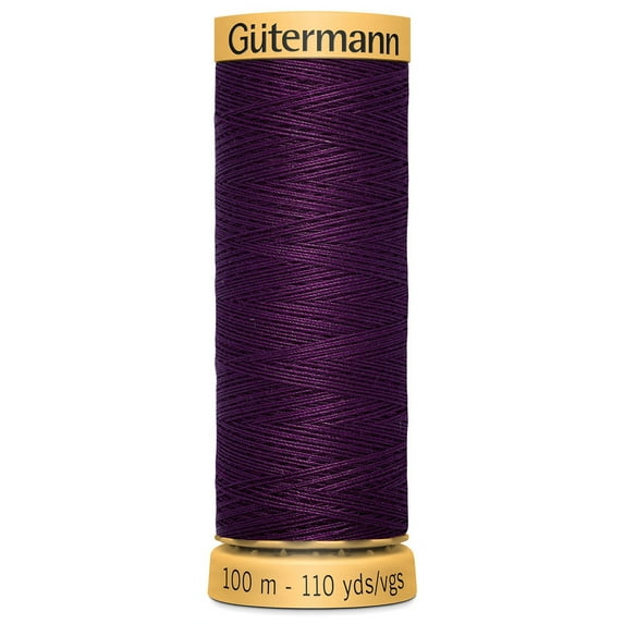 Gutermann Natural Cotton Thread 110yd-Grape