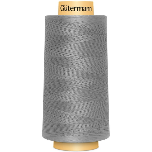 Gutermann Natural Cotton Thread Solids 3,281yd-Grey