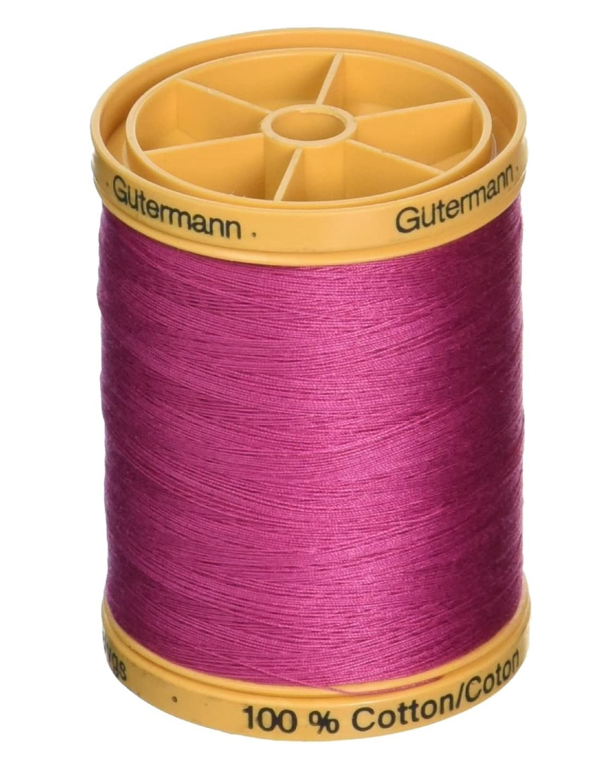 Gutermann Natural Cotton Thread Solids 876yd Fuchsia Flowers