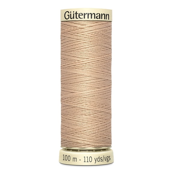 Gutermann Sew-All Thread 110yd-Flax