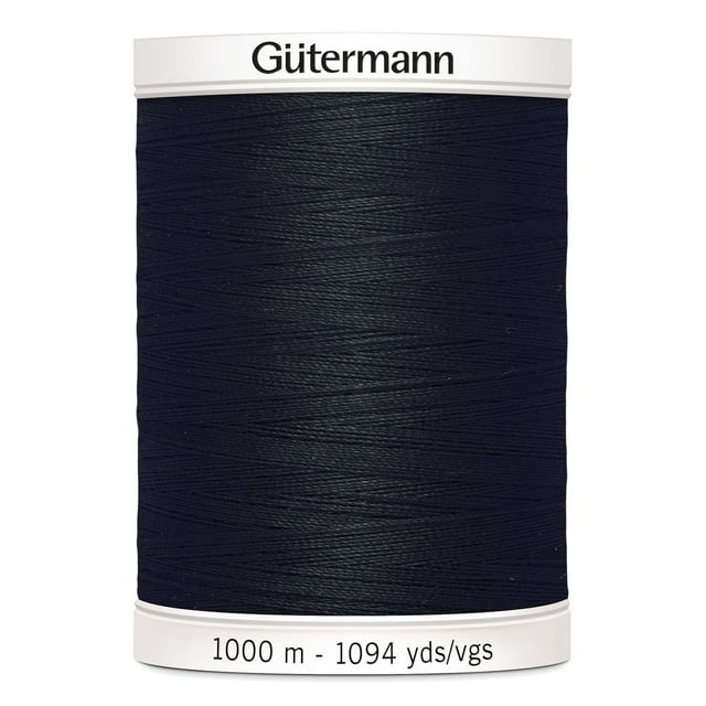 Gutermann Sew-All Black Thread, 1094 yd.