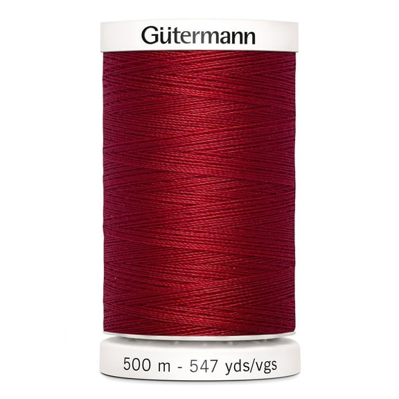 Gutermann Sew-All Polyester Chili Red Thread, 547 Yd.