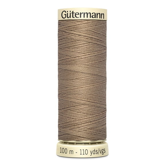 Gutermann Sew-All Polyester Dove Beige Thread, 110 Yd.