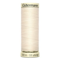 Gutermann Sew-All Polyester Eggshell Thread, 110 Yd.