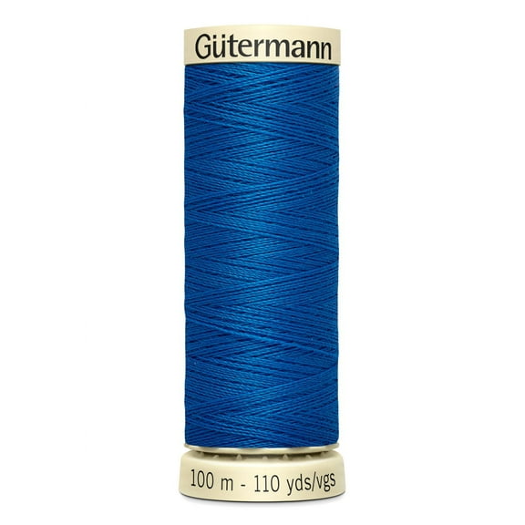 Gutermann Sew-All Polyester Electric Blue Thread, 110 Yd.