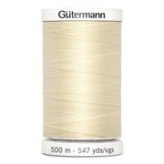 Gutermann Sew-All Polyester Ivory Thread, 547 yd.