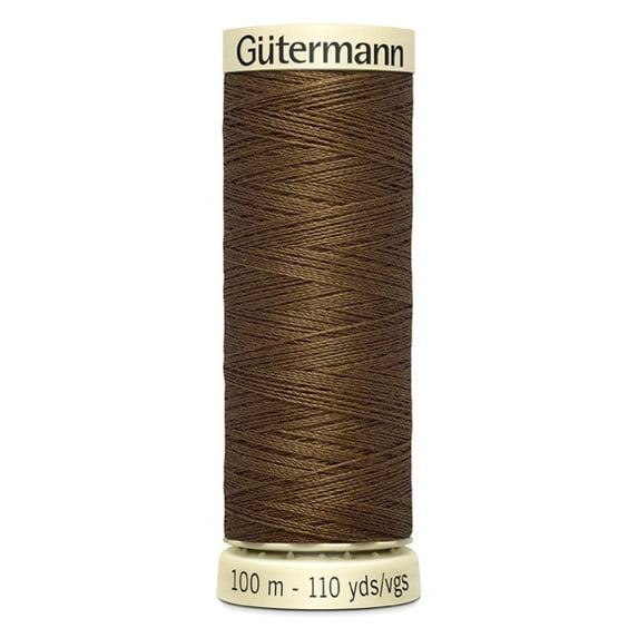 Gutermann Sew-All Thread 110yd-Dark Brown
