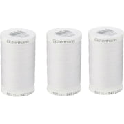 Sew-All, All PurposeThread 547 Yards-Black GUTERMANN Thread 3 pack White