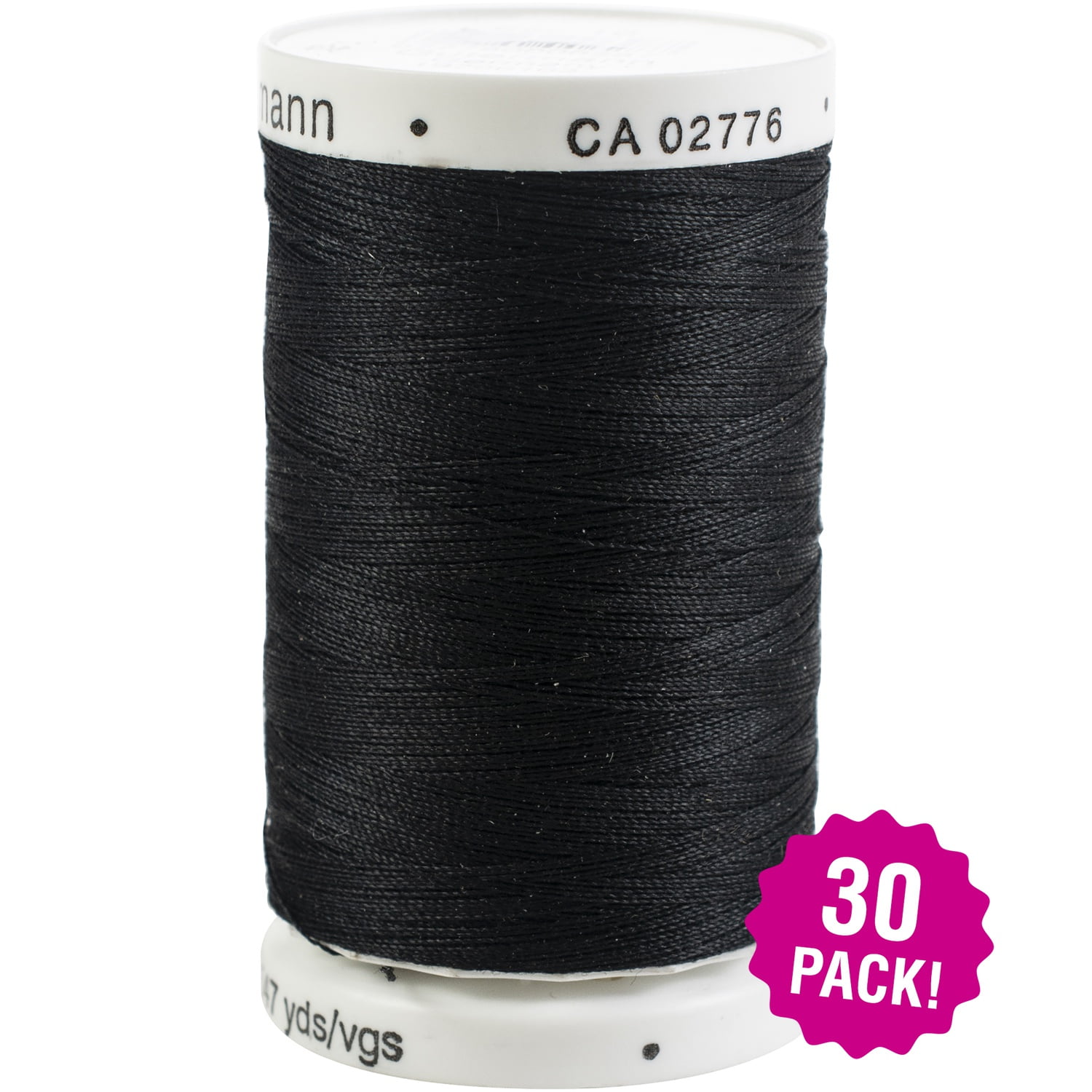 Gutermann Sew-All Thread 547yd - Black, Multipack of 30