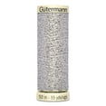 thumbnail image 1 of Gutermann Sparkle Metallic Thread 50m/55yd-Silver, 1 of 2