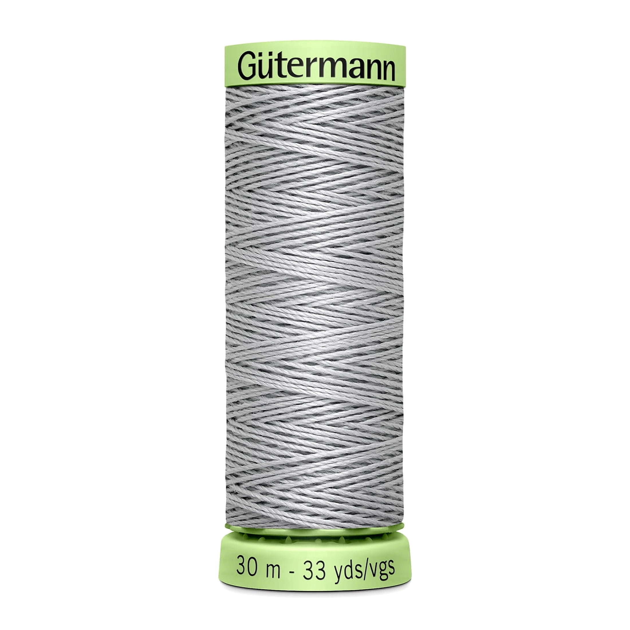 Gutermann Top Stitch Heavy-Duty Thread 33yd Color - 102 mist Grey ...