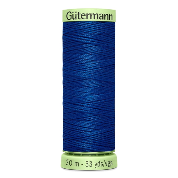 Gutermann Top Stitch Heavy-Duty Yale Blue Thread, 33 Yd.