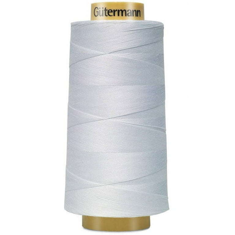 Gutermann Natural Cotton Thread Solids 3,281yd-White