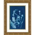 thumbnail image 1 of Guthrie, Jenna 11x14 Gold Ornate Wood Framed with Double Matting Museum Art Print Titled - Cyanotype No.16, 1 of 4