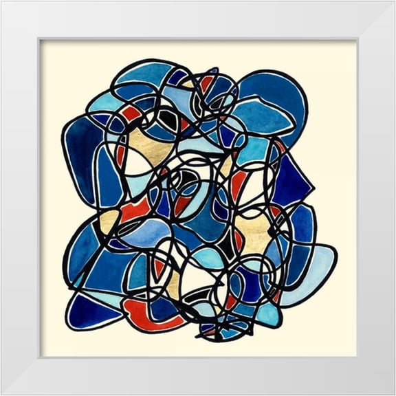 Guthrie, Jenna 12x12 White Modern Wood Framed Museum Art Print Titled - Scopic II