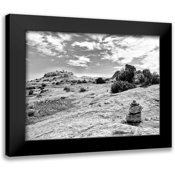 Guthrie, Jenna 14x12 Black Modern Framed Museum Art Print Titled - Canyon Lands III