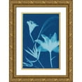 thumbnail image 1 of Guthrie, Jenna 17x24 Gold Ornate Wood Framed with Double Matting Museum Art Print Titled - Cyanotype No.19, 1 of 4