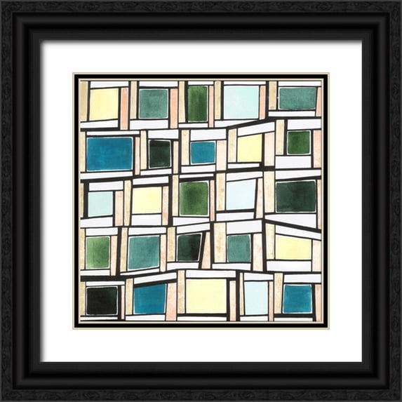 Guthrie, Jenna 20x20 Black Ornate Wood Framed with Double Matting Museum Art Print Titled - Speck III
