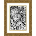 thumbnail image 1 of Guthrie, Jenna 23x32 Gold Ornate Wood Framed with Double Matting Museum Art Print Titled - Obsidian I, 1 of 4