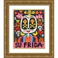thumbnail image 1 of Gutierrez, Jorge R. 20x24 Gold Ornate Wood Framed with Double Matting Museum Art Print Titled - Dolor Feliz Gracias, 1 of 4
