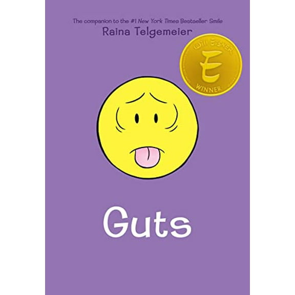 Pre-Owned Guts: A Graphic Novel, by Raina Telgemeier, (Paperback), English