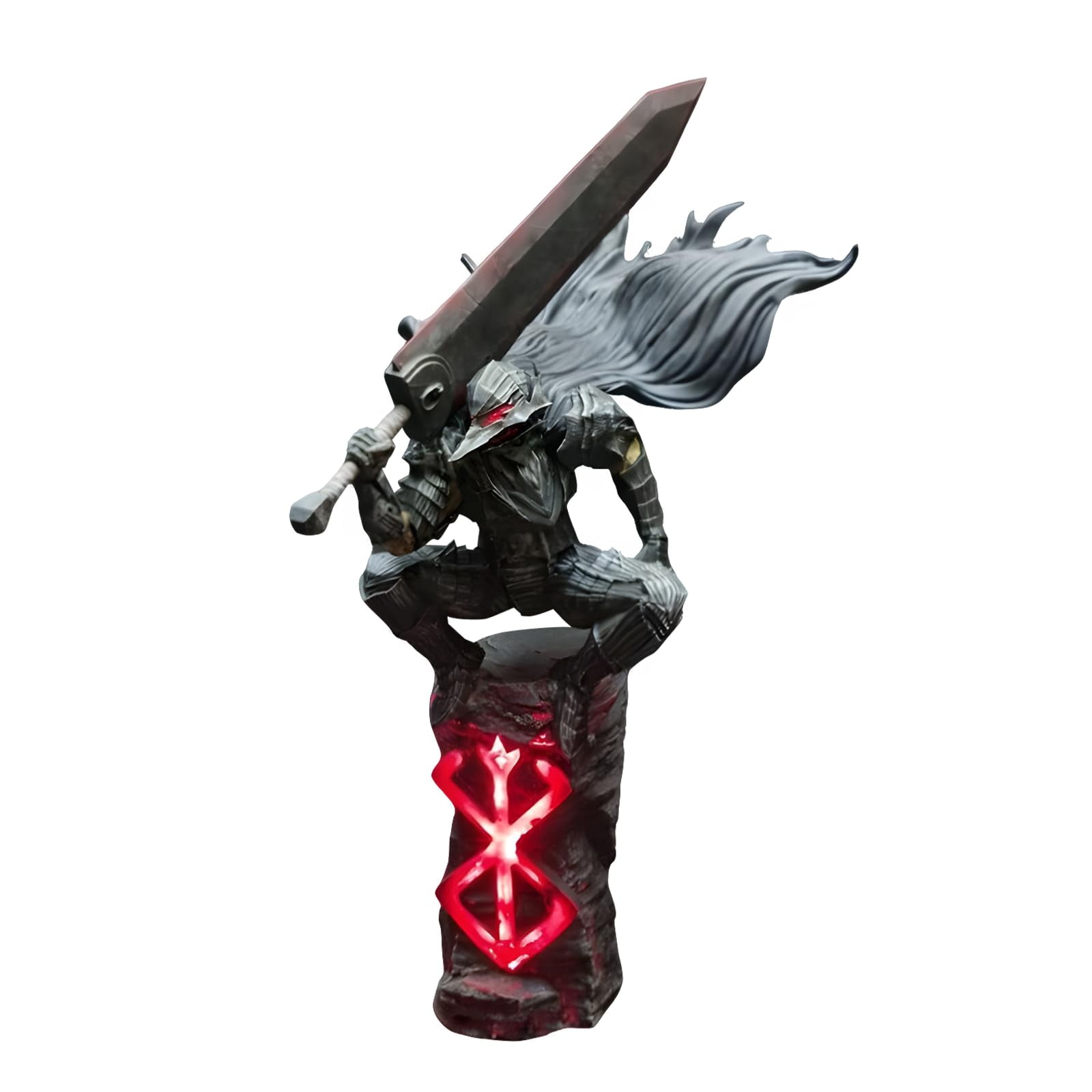 Figurine Berserk Guts Black 25cm Statue Collection Manga
