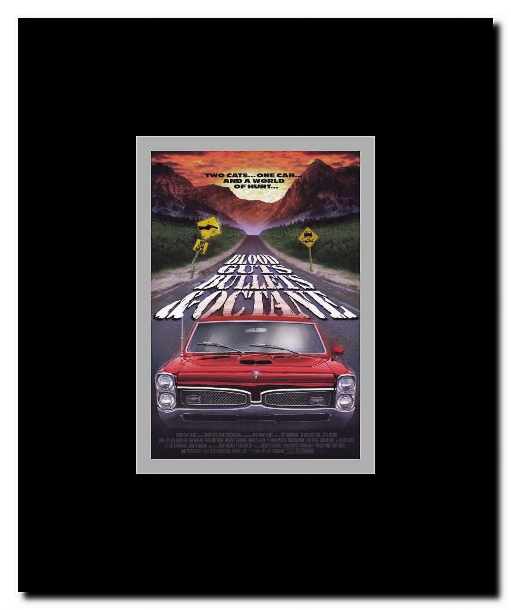 Guts Blood Bullets & Octane Framed Movie Poster