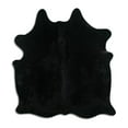 thumbnail image 1 of Guts NATURAL cowhide rugs for sale BLACK rug, 1 of 1