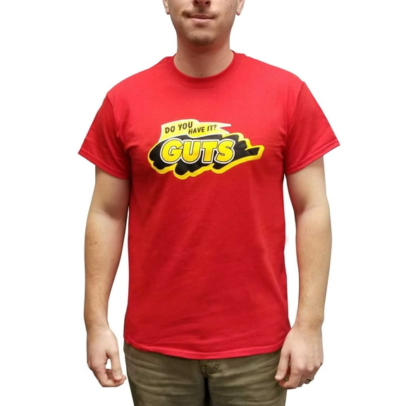 Guts Red Team T-Shirt Nickelodeon Global Guts Costume 90's TV Game Show