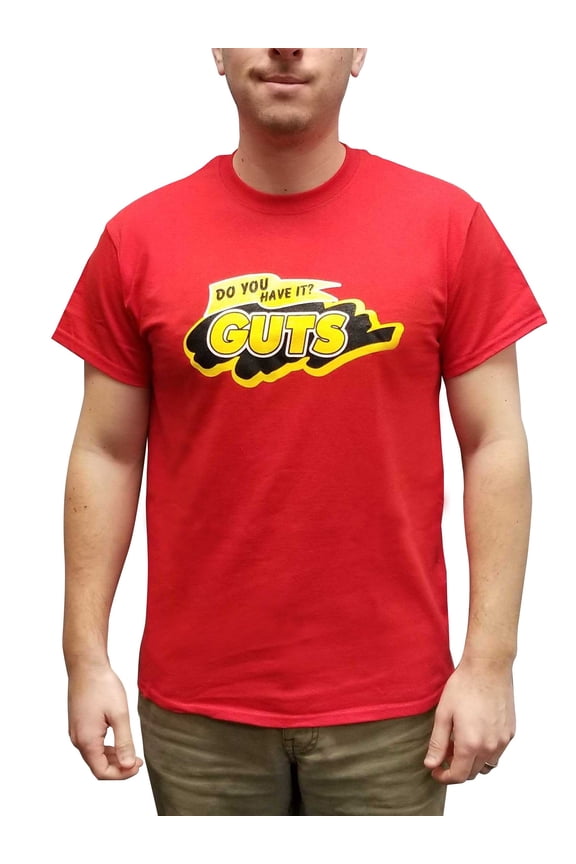Guts Red Team T-Shirt Nickelodeon Global Guts Costume 90's TV Game Show