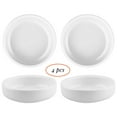 thumbnail image 1 of Gutsdoor 3.5" Sauce Dish Set of 4  Ceramic Soy Small Porcelain Side Dish White Seasoning Sauce Bowls Dinnerware Sets Sauce Serving Dishes, 1 of 8
