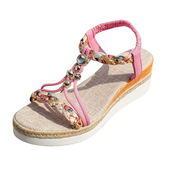 Guttear Platform Sandals Women Arch Support Non Slip Comfortable Vacation Style Sandals for Women 2025