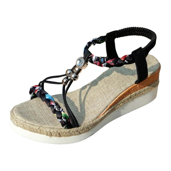 Guttear Platform Sandals Women Arch Support Non Slip Comfortable Vacation Style Sandals for Women 2025